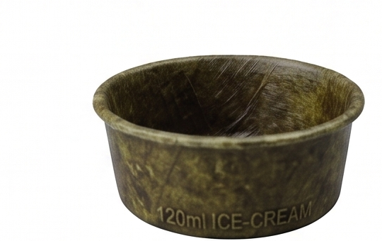 120ml banana-leaf ice-cream bowl