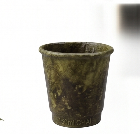 150ml banana-leaf chai cup